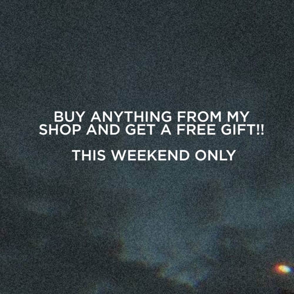 Free gift with any purchase!